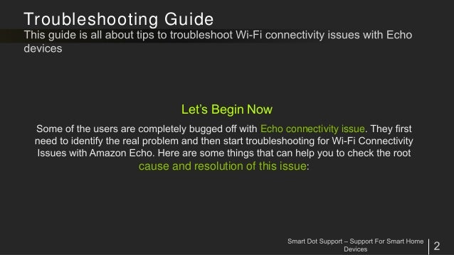 amazon echo keeps disconnecting from wifi