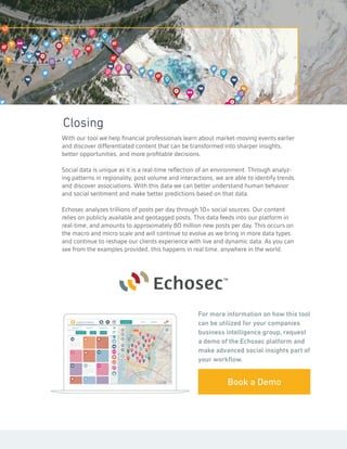 Access customers with Echosec Business Intelligence