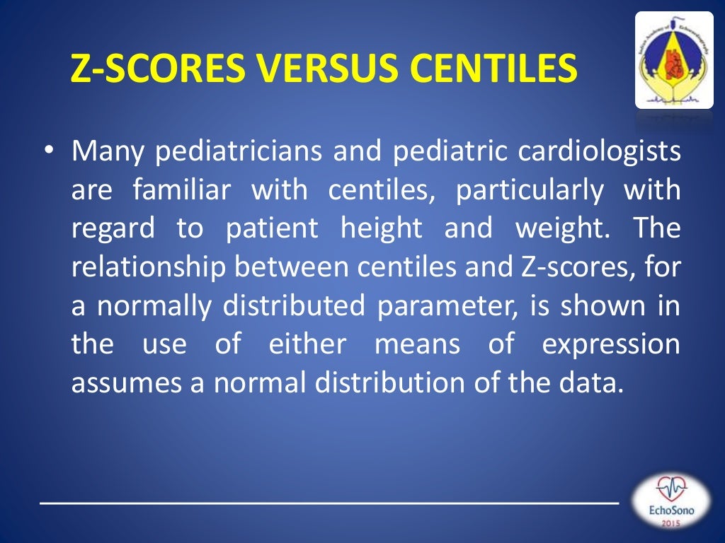 pediatric echo measurements technique z score