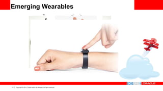11 Copyright © 2014, Oracle and/or its affiliates. All rights reserved.
Emerging Wearables
 