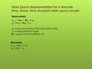 Subspace Identification | PPTX | Physics | Science