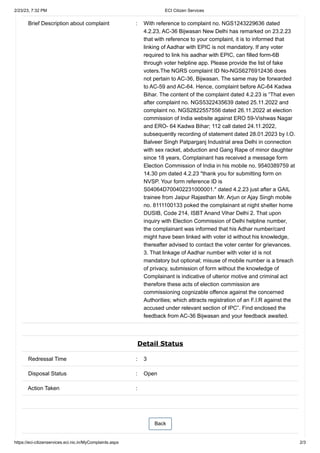ECI Complaint no. NGS1621142174 dated 23.2.23 to 64 Kadwa Bihar.pdf