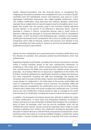 ECIL: EU Cybersecurity Package and EU Certification Framework | PDF ...