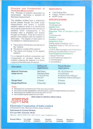 Ecil totem coal ash moisture content monitor | PDF