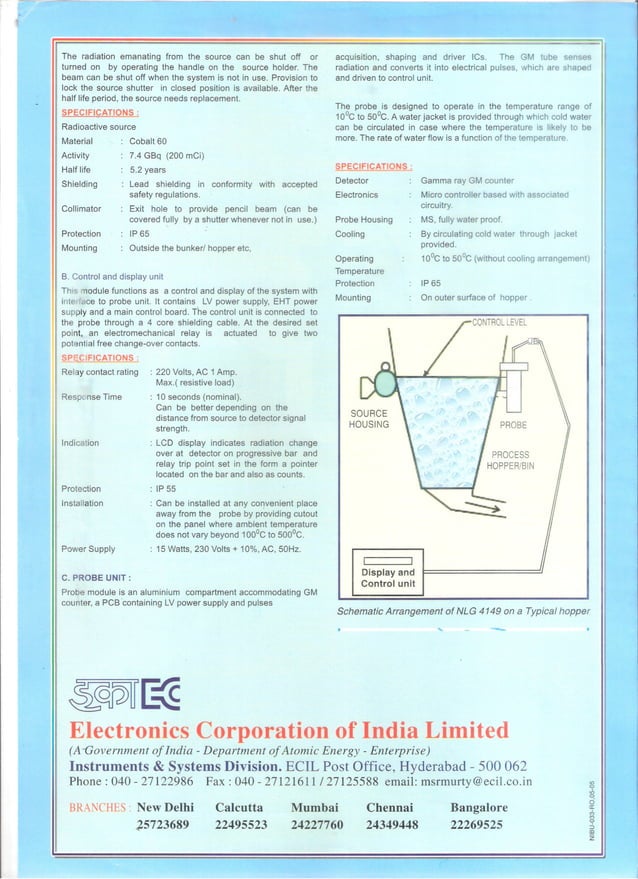 Ecil totem coal ash moisture content monitor | PDF