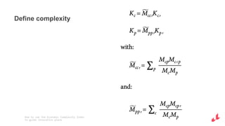 How to use the Economic Complexity Index to guide innovation plans | PDF