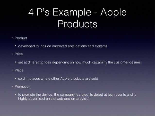 Apple business plan