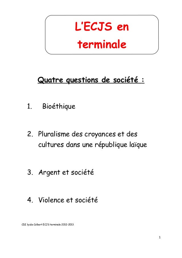 Ecjs Terminale - 