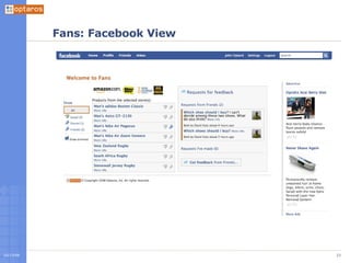 Fans: Facebook View 