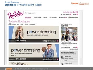 Example | Private Event Retail<br />Social Business<br />