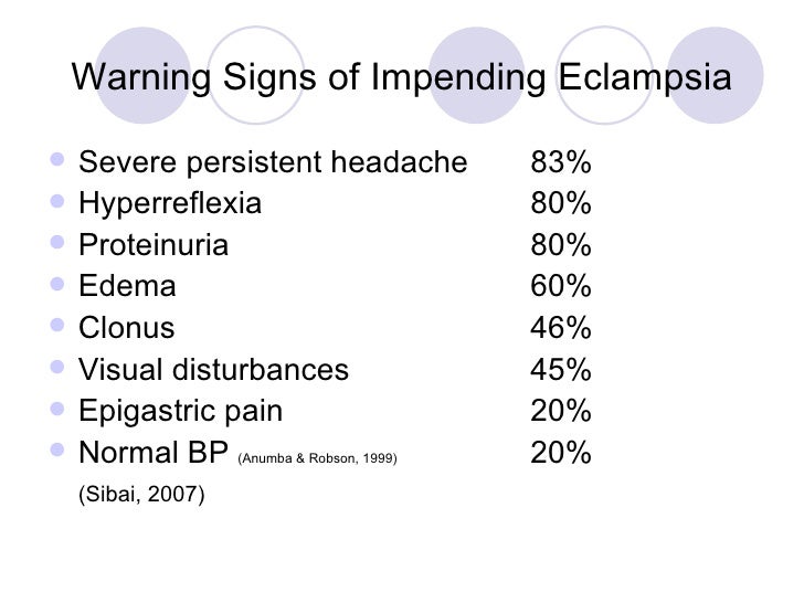 Eclampsia