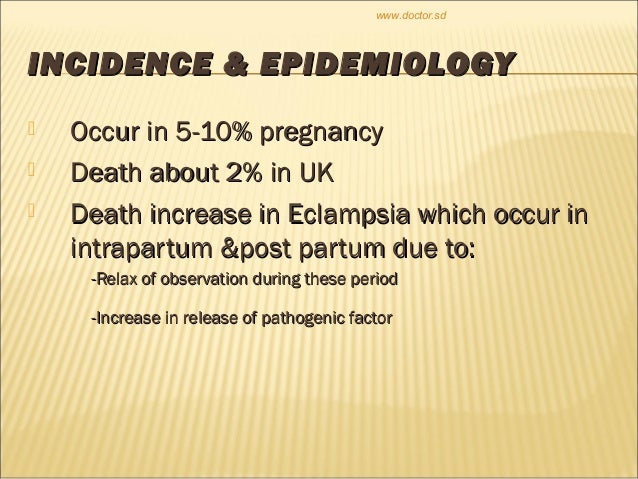 pregnancy to metabolism increase how post Eclampsia