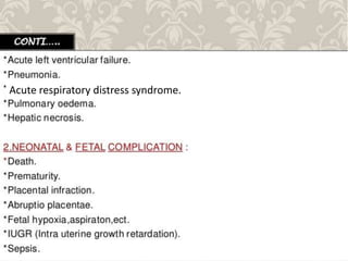 Acute respiratory distress syndrome.
 