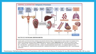 Preeclampsia—Pathophysiology and Clinical Presentations JACC State-of-the-Art Review Christopher W. Ives, MD,a Rachel Sinkey, MD, NO. 14, 2020
 
