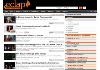 Tutorial, ECLAP 2013   10
 