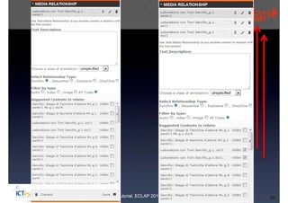 )




Tutorial, ECLAP 2013   42
 