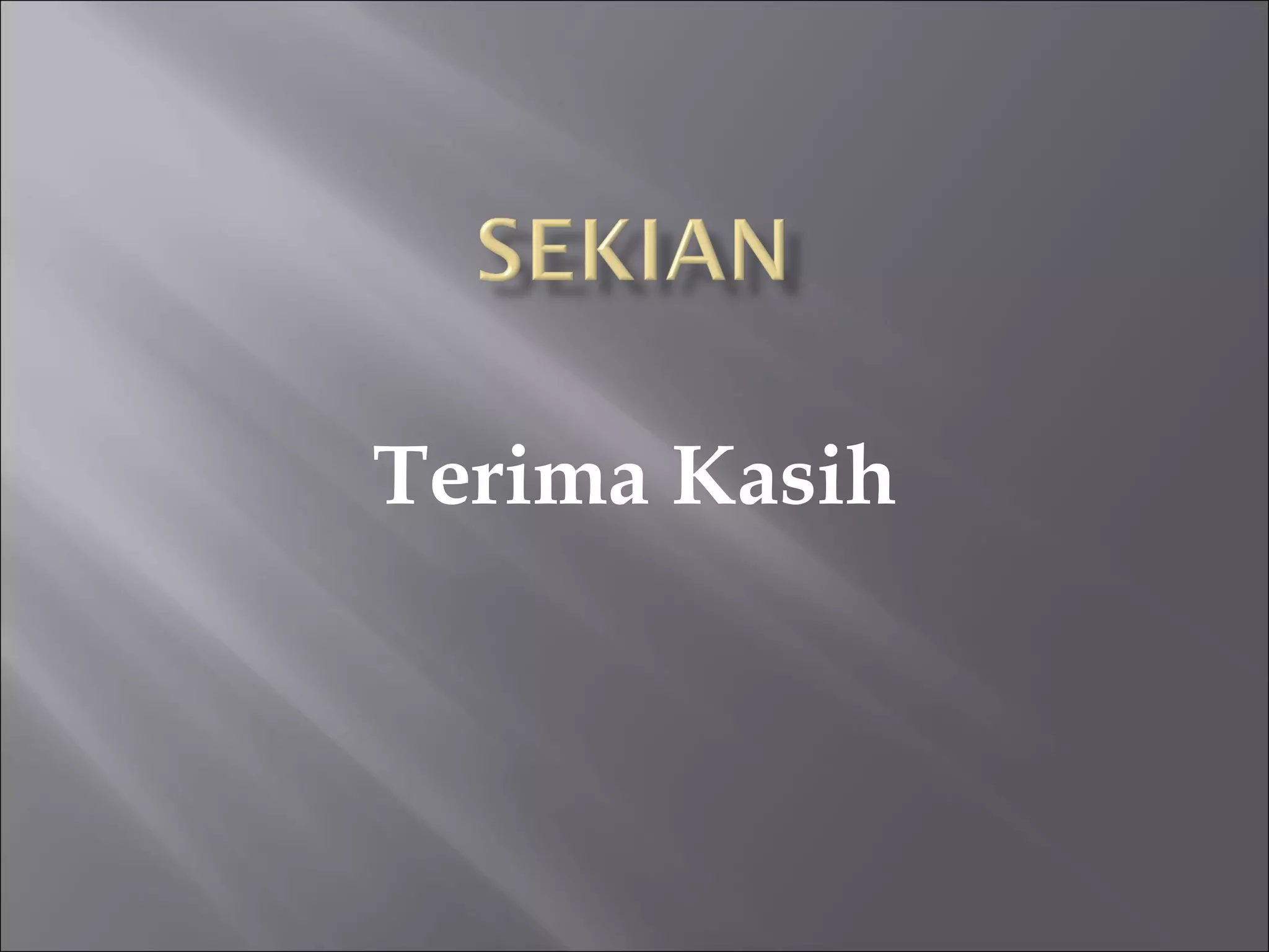 Terima Kasih 