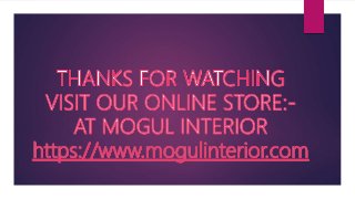 Eclectic decor, artistic elements