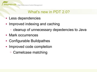 Eclipse Pdt2.0 26.05.2009