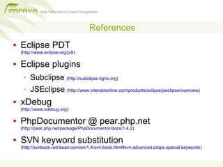 Eclipse Pdt2.0 26.05.2009