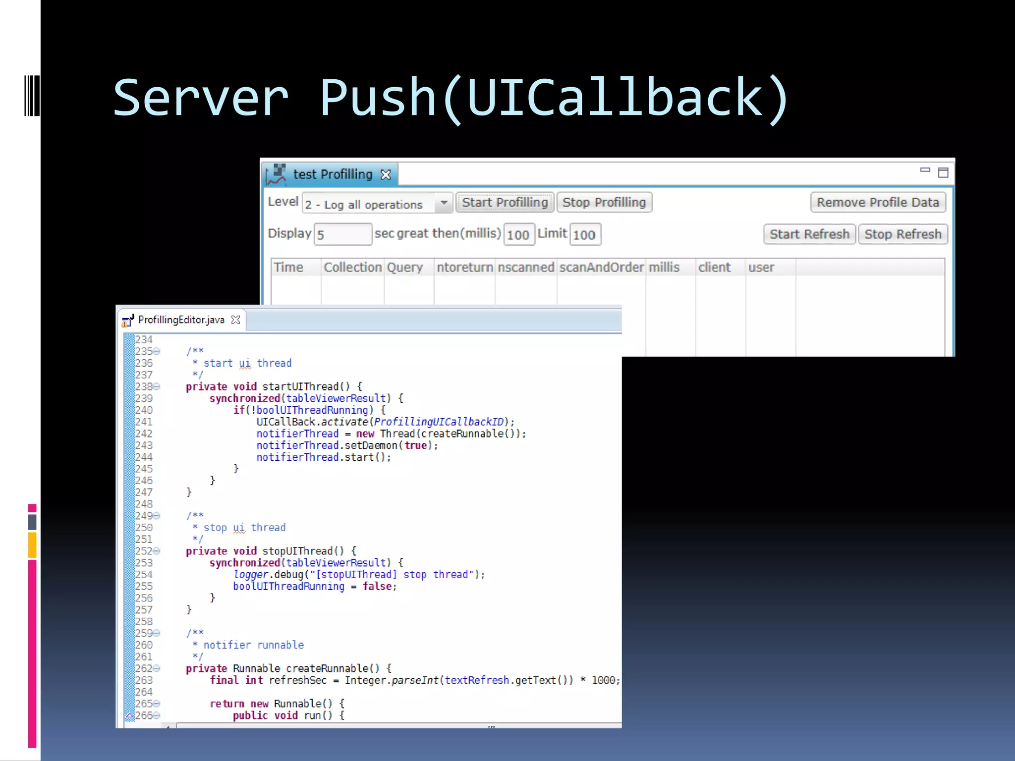 EMF(Eclipse    Modeling Framework)

 Model to Java, Test code generation
 