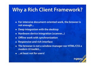 Eclipse Apogee and Nuxeo RCP