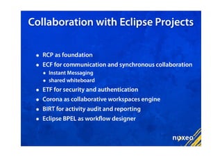 Eclipse Apogee and Nuxeo RCP