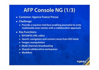 Eclipse Apogee and Nuxeo RCP