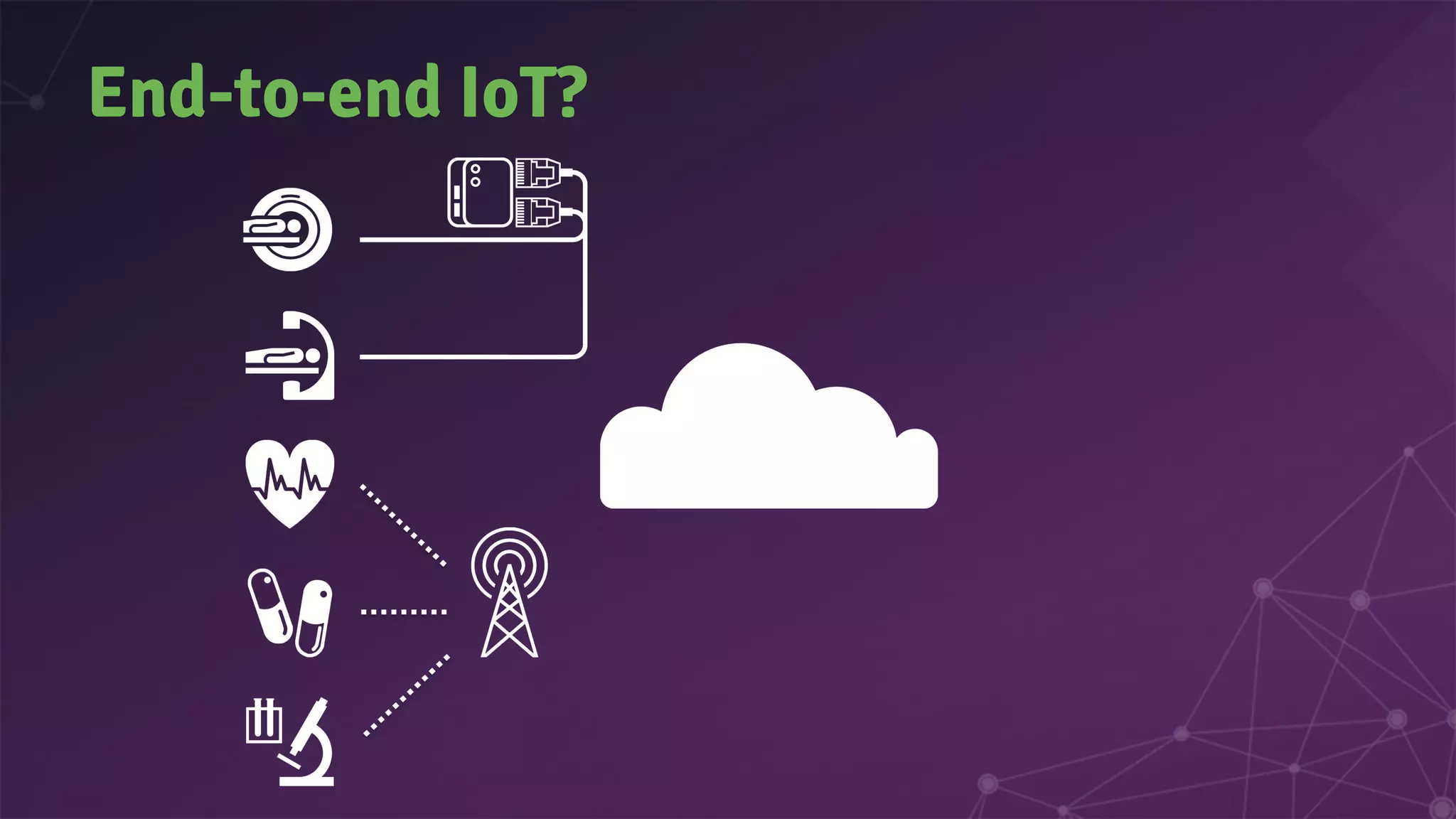 End-to-end IoT?
 