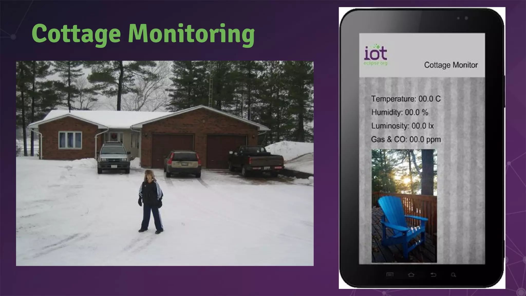 Cottage Monitoring
 