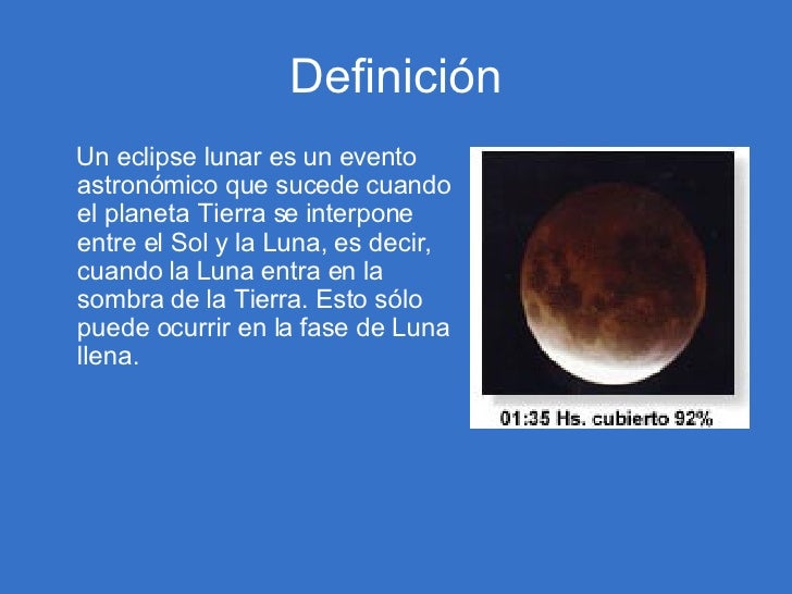 Eclipse Lunar