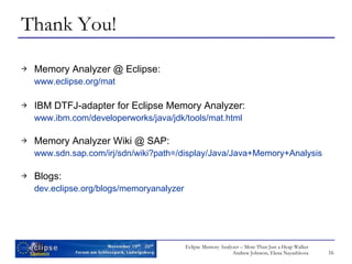 Eclipse Memory Analyzer | PPT