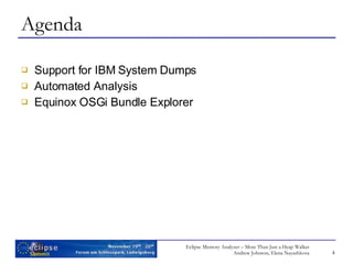 Eclipse Memory Analyzer | PPT