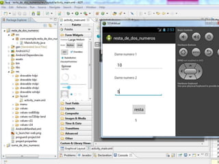 Creacion de Aplicaciones en Eclipse