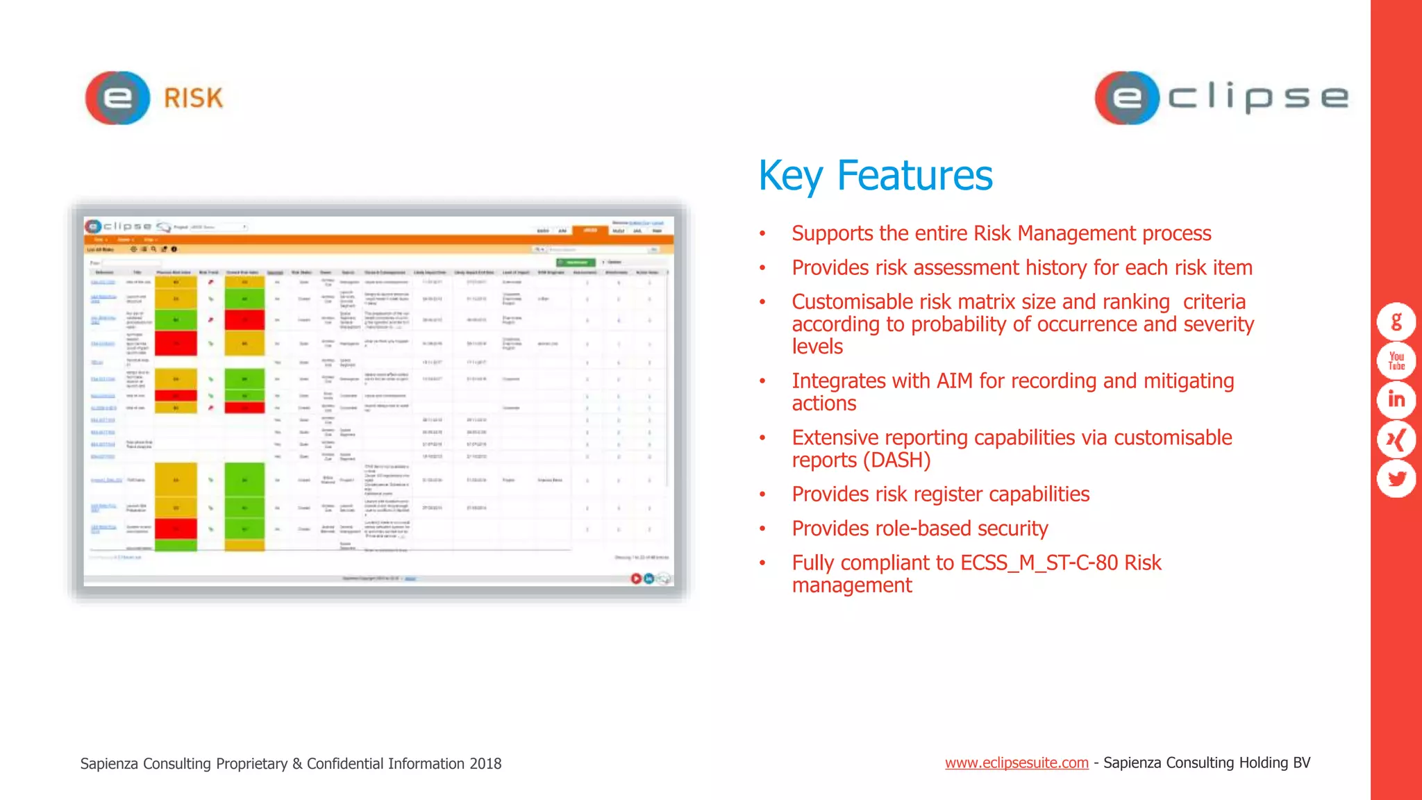 Eclipse Suite Software - Sapienza Consulting | PPSX