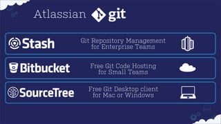 Atlassian
Git Repository Management
for Enterprise Teams
Free Git Code Hosting
for Small Teams
Free Git Desktop client
for Mac or Windows

 