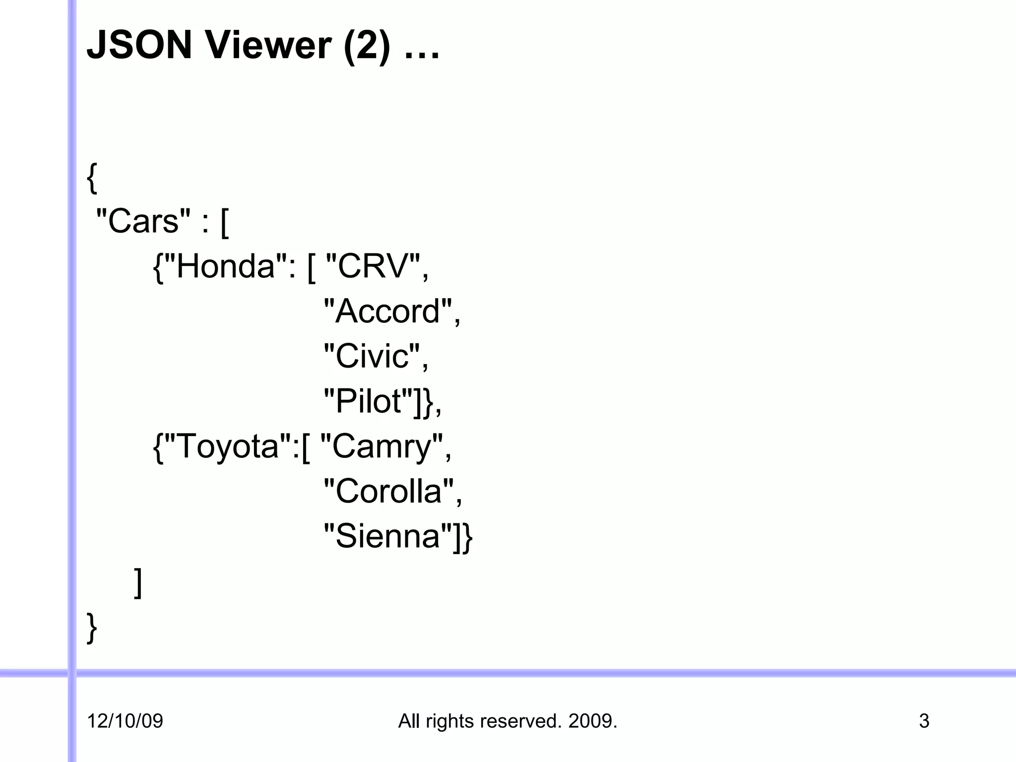 JSON Viewer XPATH Workbook
