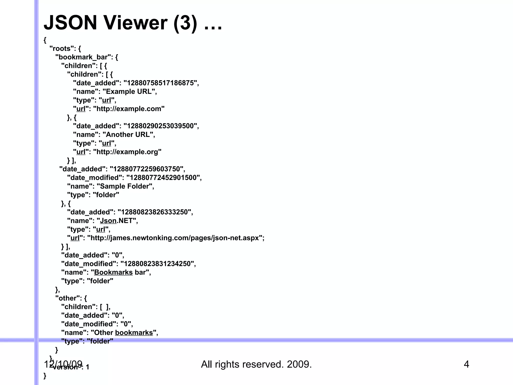 JSON Viewer XPATH Workbook