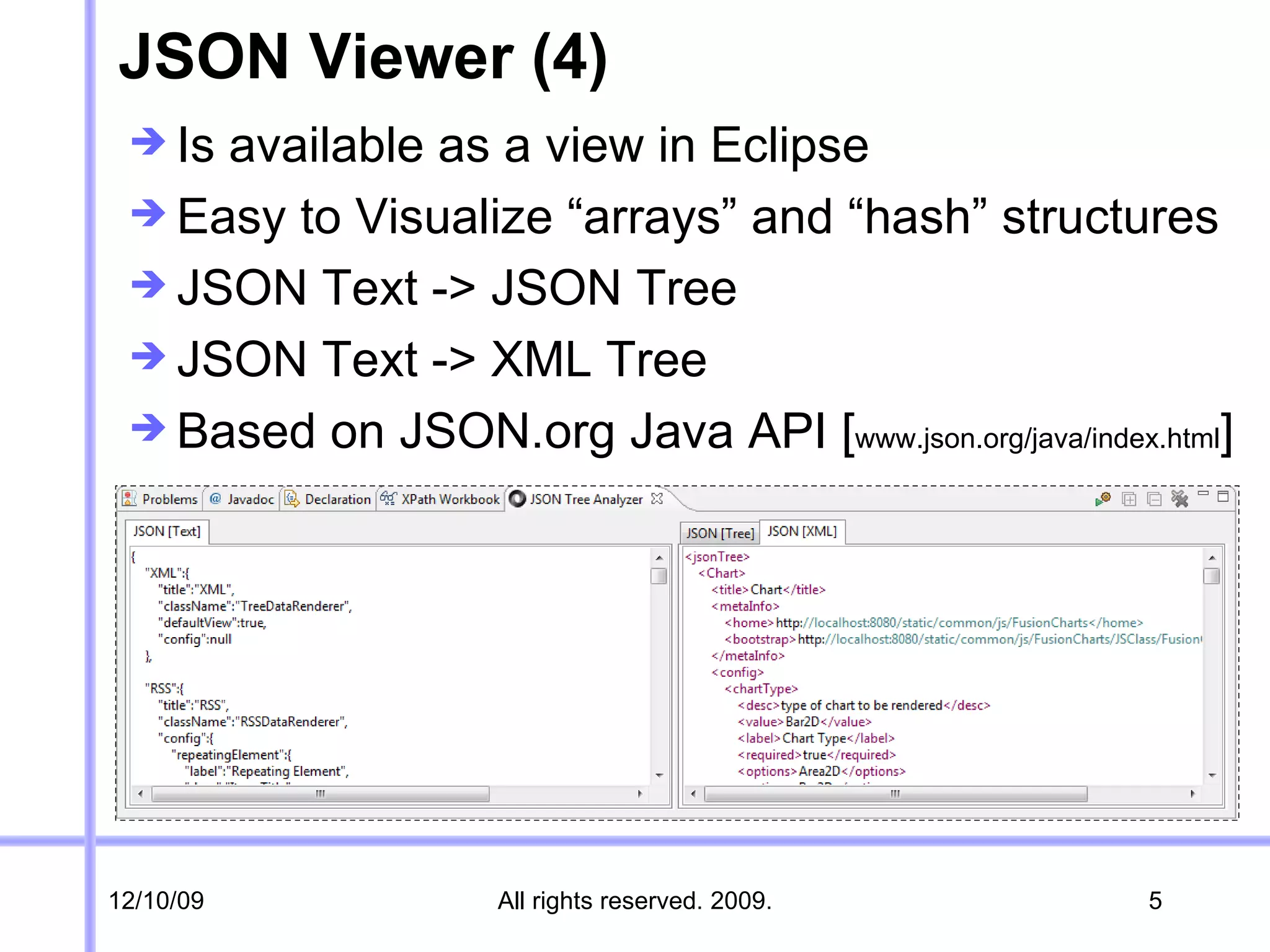 JSON Viewer XPATH Workbook