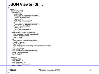 JSON Viewer XPATH Workbook