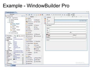 Example - WindowBuilder Pro
 