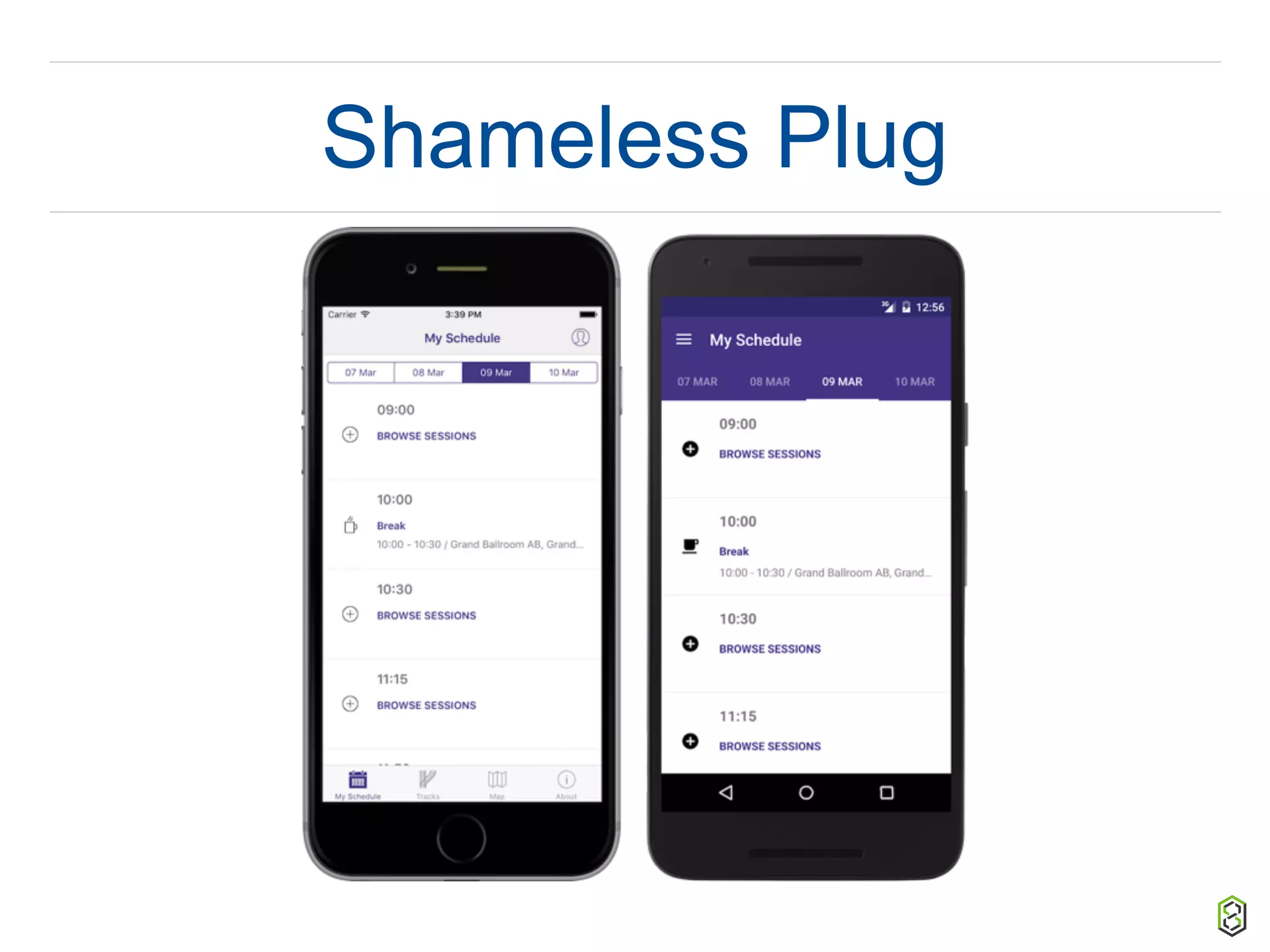 Shameless Plug
 
