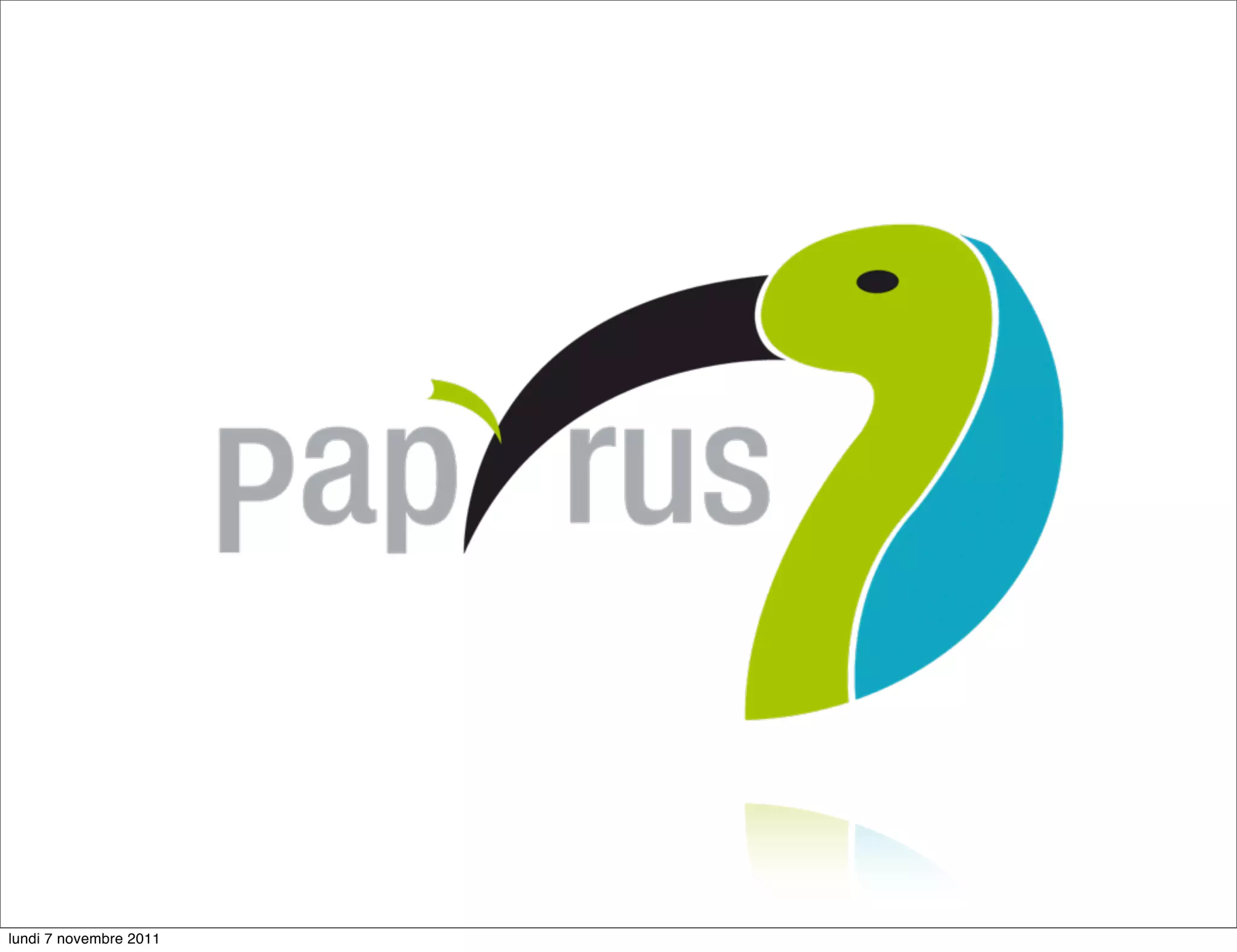 lundi 7 novembre 2011
 