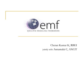 Chetan Kumar K, RBEI jointly with  Annamalai C, ANCiT 