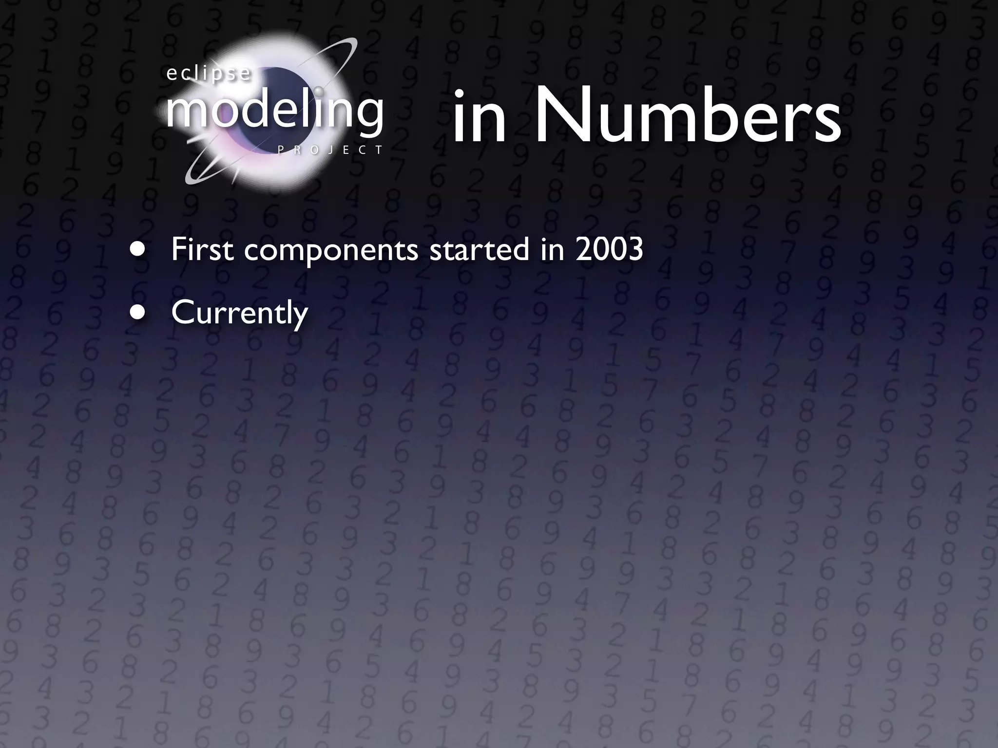 Eclipse Modeling Overview