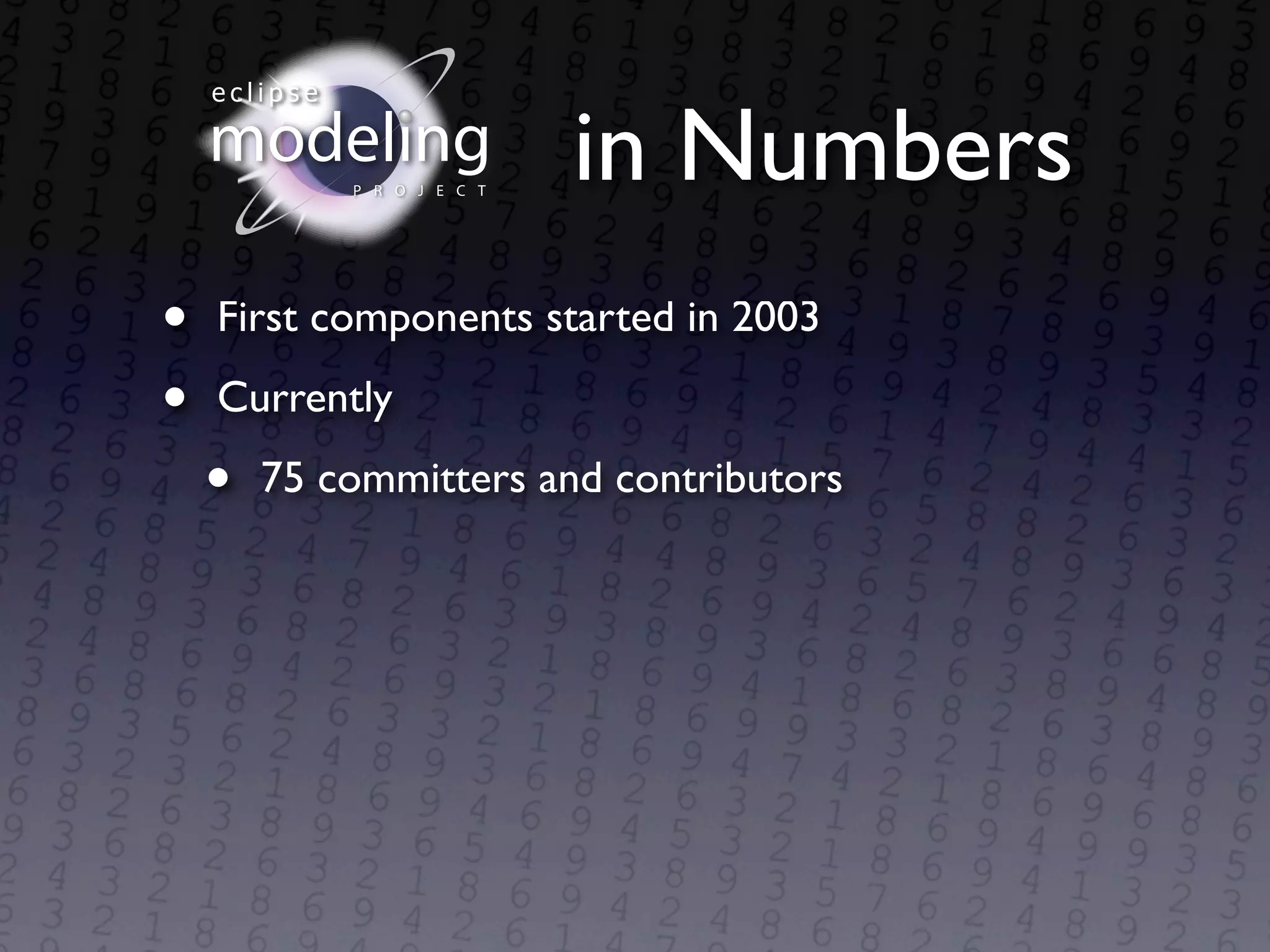 Eclipse Modeling Overview