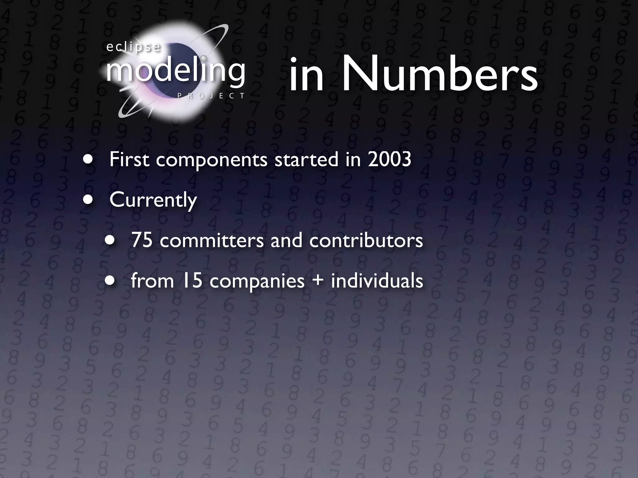 Eclipse Modeling Overview
