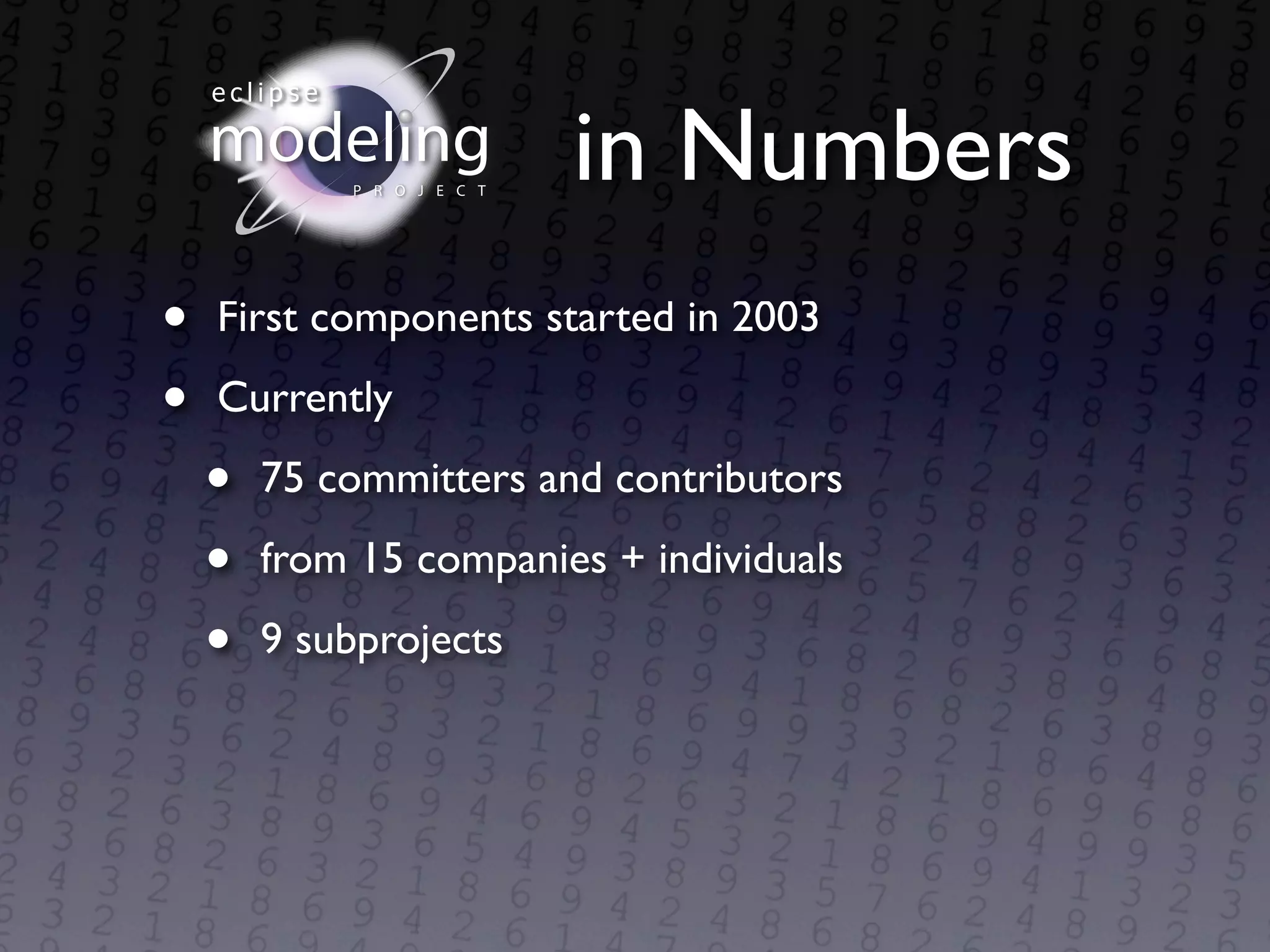 Eclipse Modeling Overview