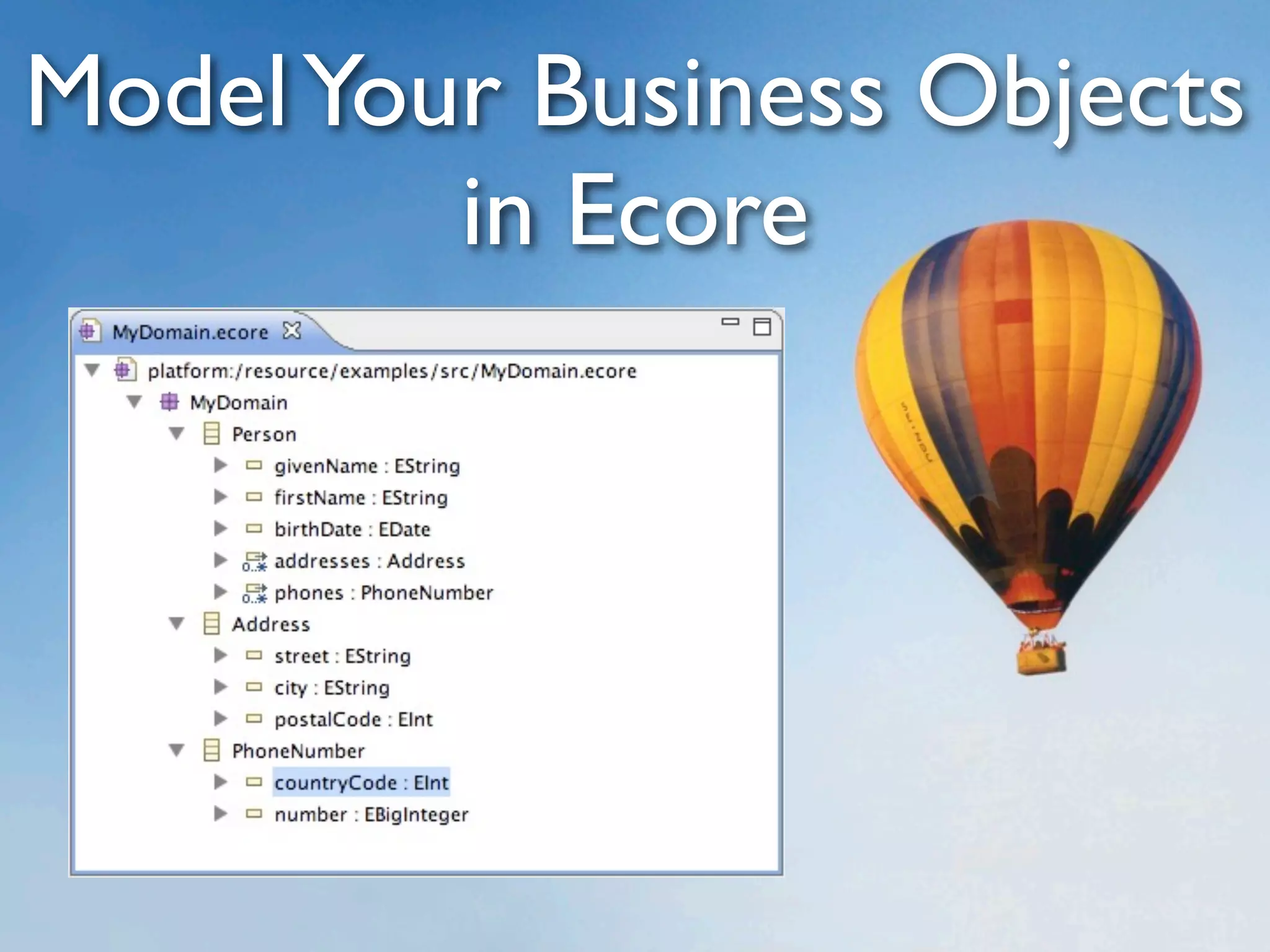 Eclipse Modeling Overview