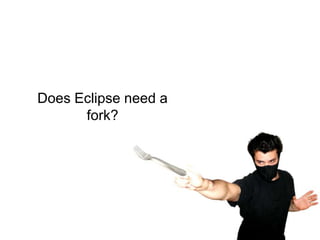 Viewer: Table / Treeviewer: Responsible for the UILabelProvider: How is the domain model representedModelProvider: Delivery the domain modelViewerSorter: Sorts values in the viewerViewerFilter: Filters valuesExample: JFace ViewerContentProvider – „Dao“ for viewer LabelProvider – Which data is represented howViewer – UI, shows data